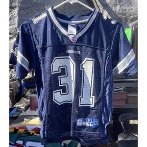 Kids Boys Dallas Cowboys Jersey SMALL Screenprint R Williams Authentic Apparel